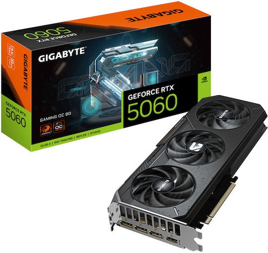 VGA Gigabyte GeForce® RTX 5060 8GB Gaming OC